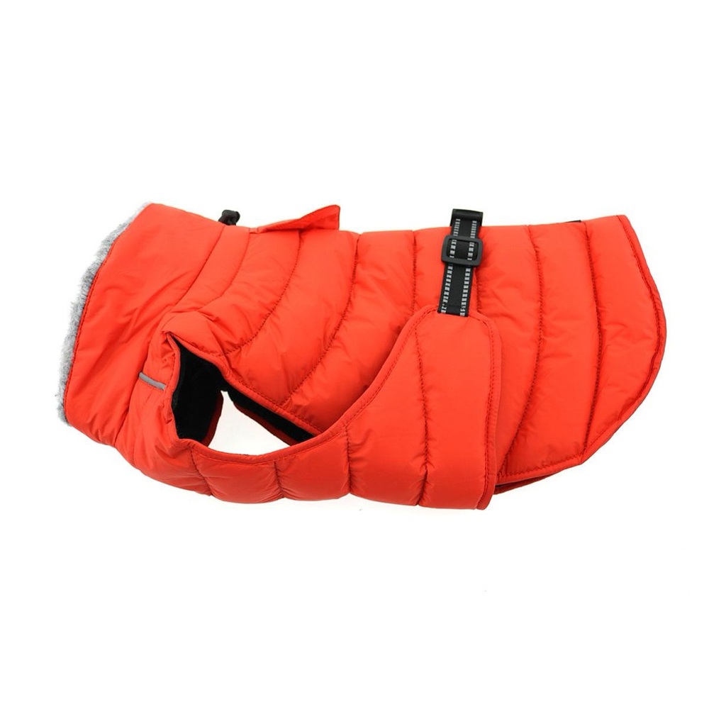Alpine Extreme Weather Puffer Dog Pet Winter Coat - Orange